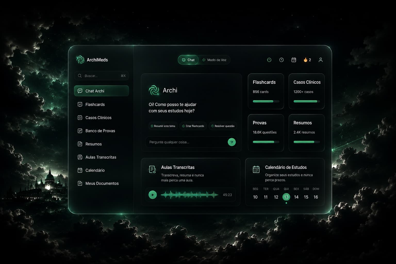 Acesso gratuito à plataforma ArchiMeds